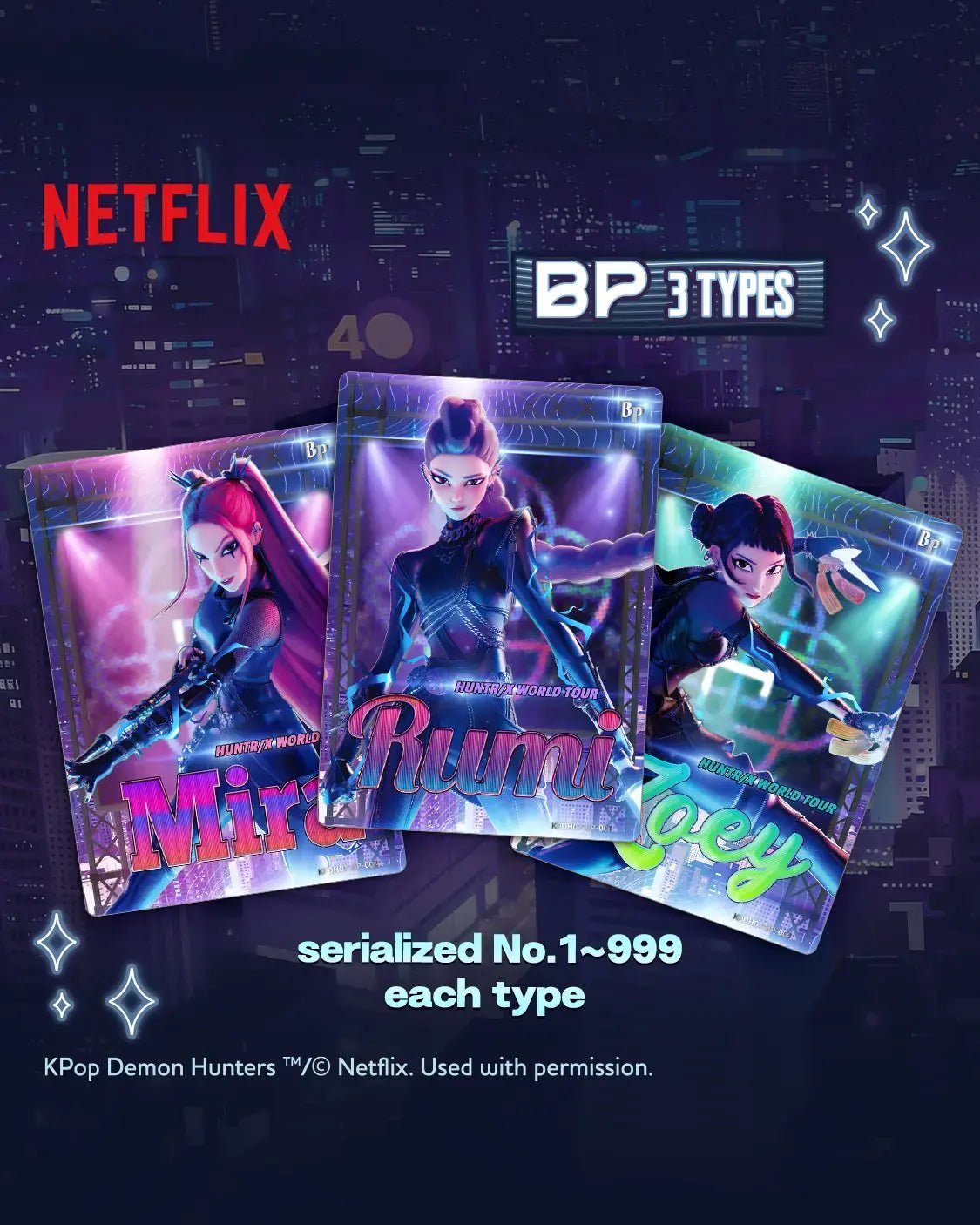 Kayou K-Pop Demon Hunters Collectible Trading Cards - Energy Edition 001-NA 6937187415546 at King Card Canada