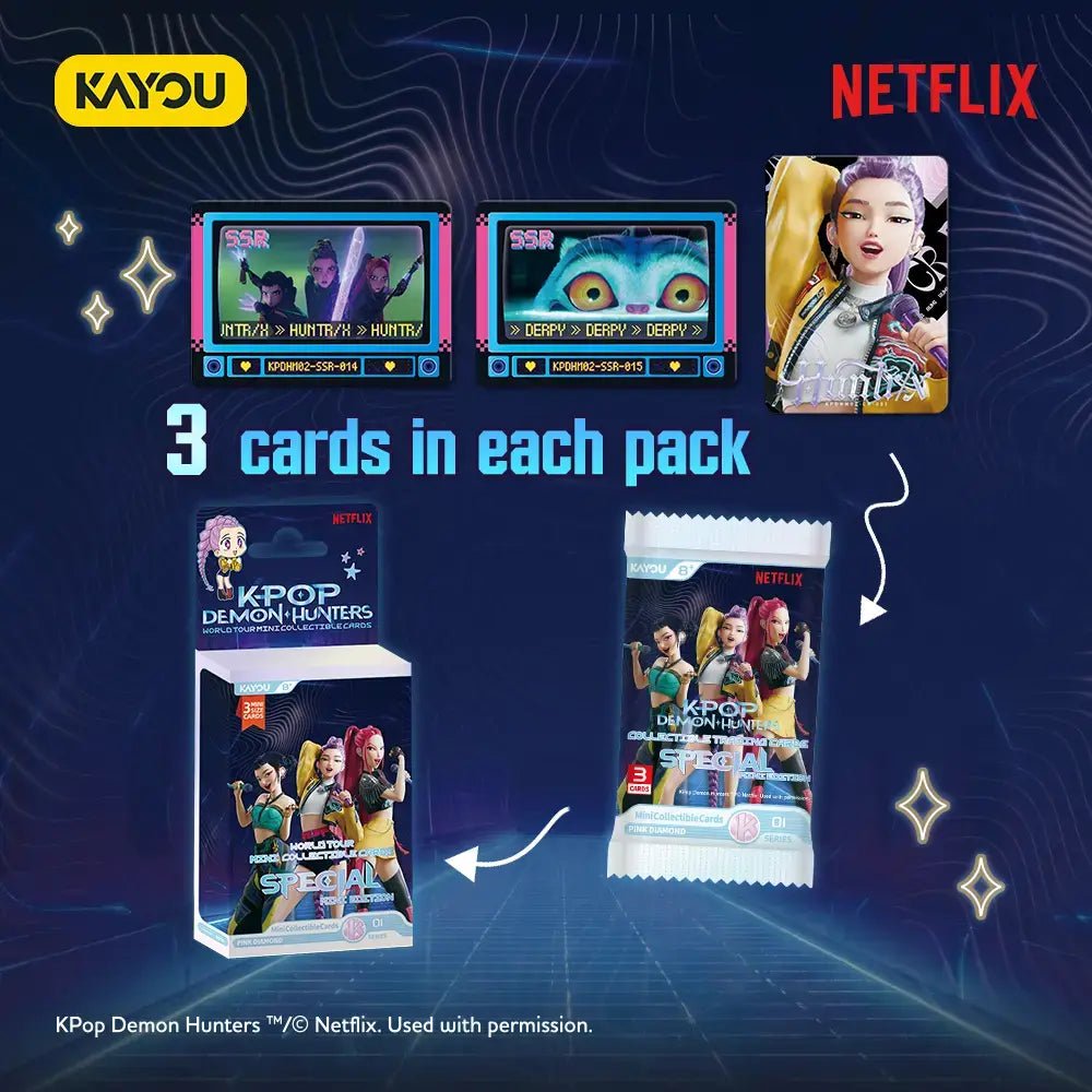 Kayou K-Pop Demon Hunters Collectible Trading Cards - Special Mini Edition 001-NA 6937187415577 at King Card Canada