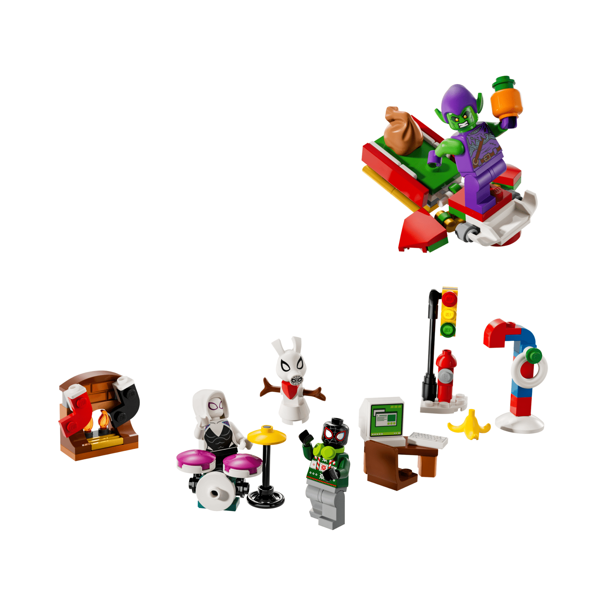 LEGO Marvel Spider - Man Advent Calendar 2024 873419390552 at King Card Canada