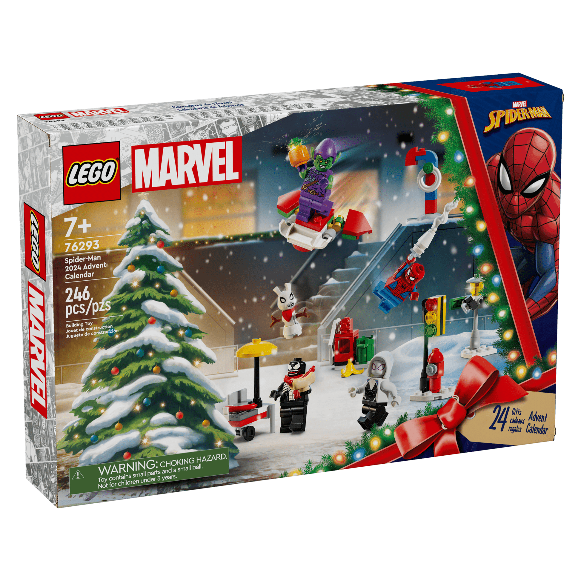 LEGO Marvel Spider - Man Advent Calendar 2024 873419390552 at King Card Canada