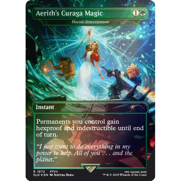 Magic: The Gathering - Secret Lair x Final Fantasy: Grimoire (English Rainbow Foil Edition) 195166291161 at King Card Canada