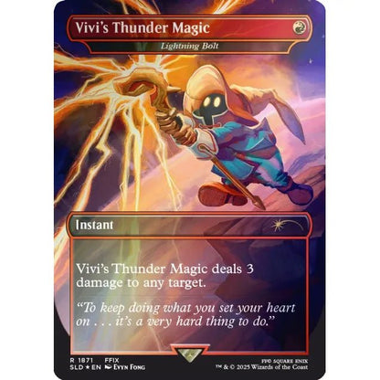 Magic: The Gathering - Secret Lair x Final Fantasy: Grimoire (English Rainbow Foil Edition) 195166291161 at King Card Canada