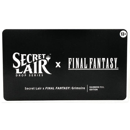 Magic: The Gathering - Secret Lair x Final Fantasy: Grimoire (English Rainbow Foil Edition) 195166291161 at King Card Canada