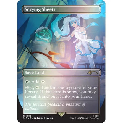 Magic: The Gathering - Secret Lair x Hatsune Miku: Winter Diva (English Rainbow Foil Edition) 195166262833 at King Card Canada