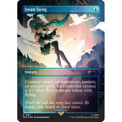 Magic: The Gathering - Secret Lair x Hatsune Miku: Winter Diva (English Rainbow Foil Edition) 195166262833 at King Card Canada