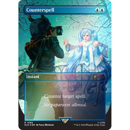 Magic: The Gathering - Secret Lair x Hatsune Miku: Winter Diva (English Rainbow Foil Edition) 195166262833 at King Card Canada