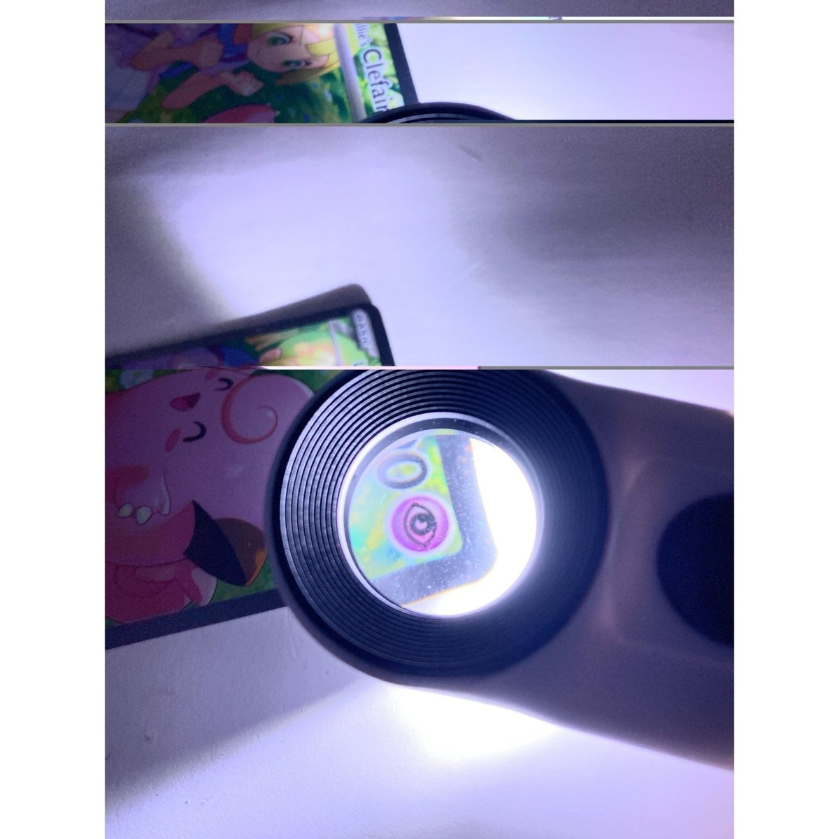 Magnifying Glass with LED Lights for Card Grading (40X Magnification)  at King Card Canada