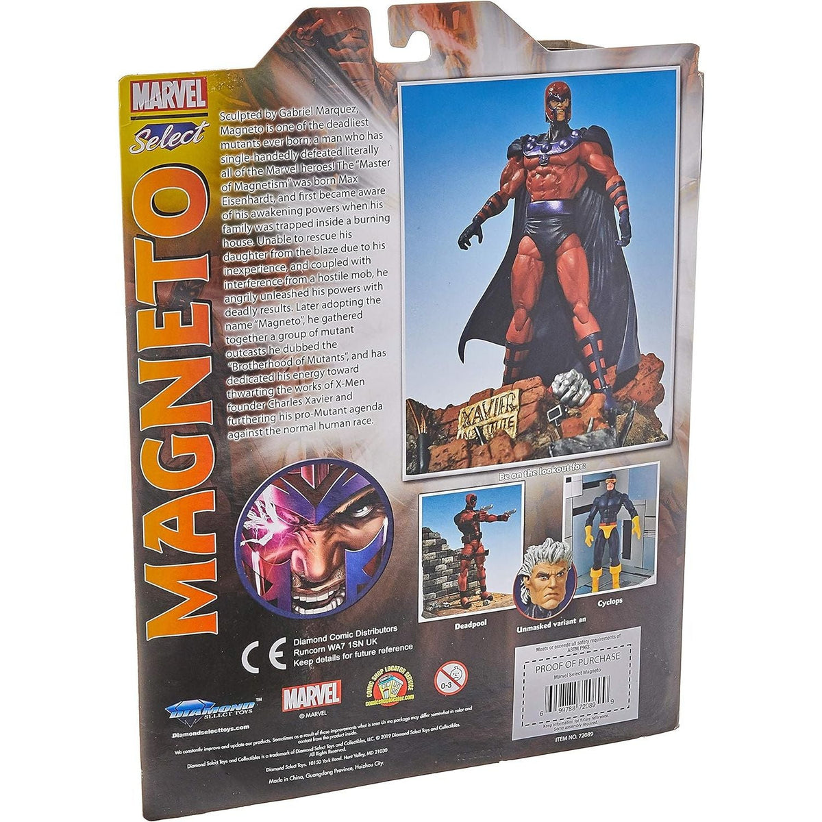 Marvel Select Magneto Collectible Figure 699788720899 at King Card Canada