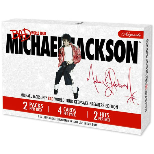 Michael Jackson Bad World Tour Keepsake Premiere Collection Breaker Box 199284466609 at King Card Canada