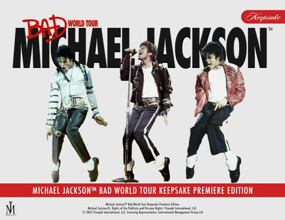 Michael Jackson Bad World Tour Keepsake Premiere Collection Hobby Box 199284514645 at King Card Canada