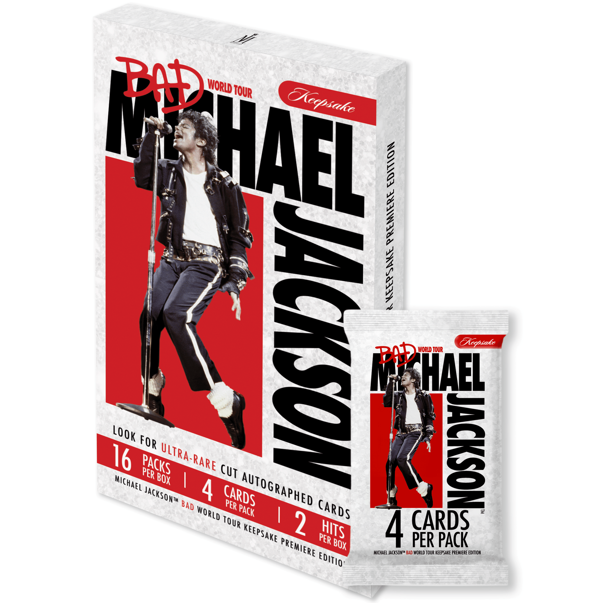 Michael Jackson Bad World Tour Keepsake Premiere Collection Hobby