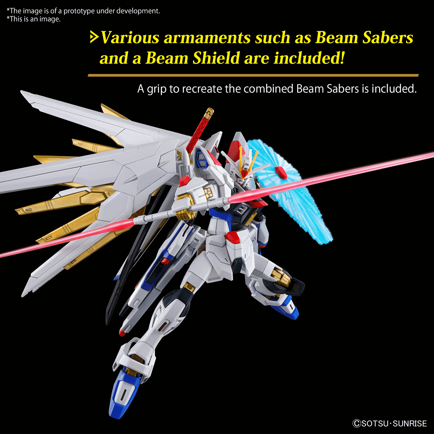 Mighty Strike Freedom Gundam - Cosmic Era 250 Gunpla Model (HG 1/144 Scale) 4573102663849 at King Card Canada