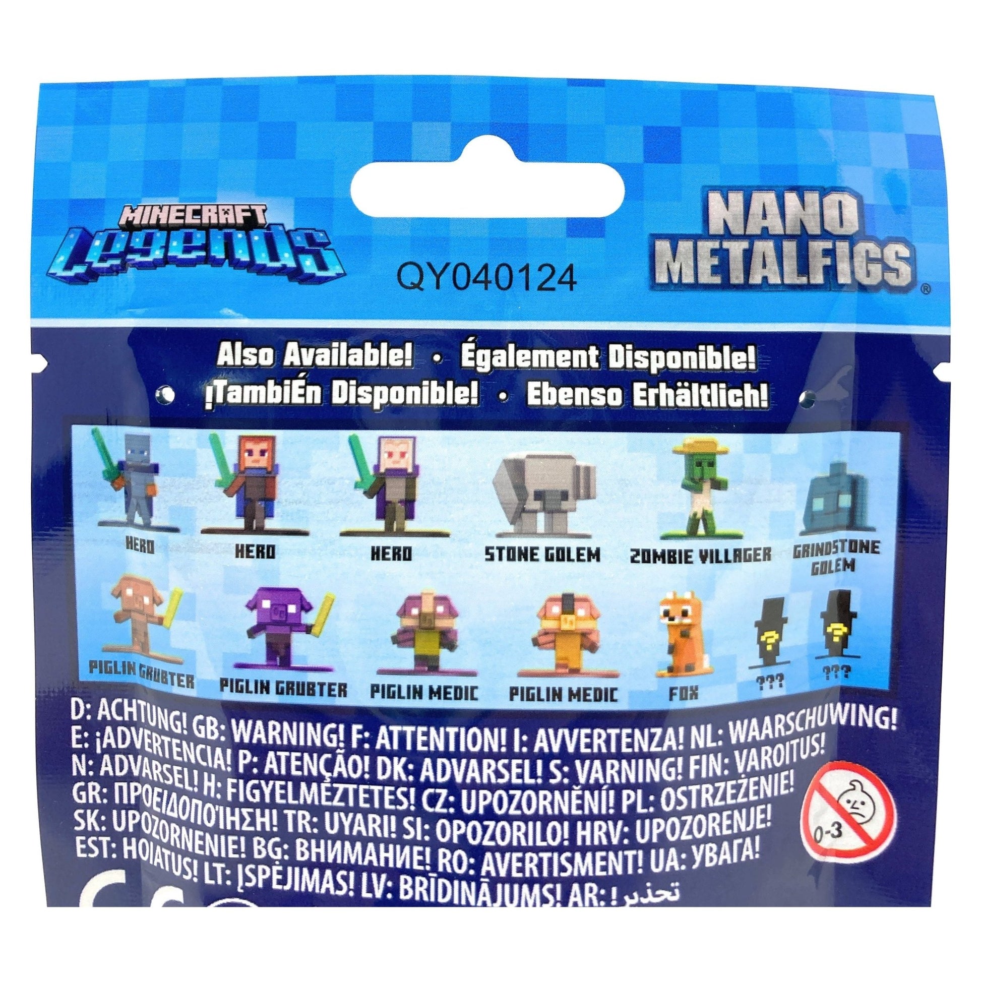 Minecraft Legends Nano Metalfigs Blind Bag 801310351192 - King Card Canada