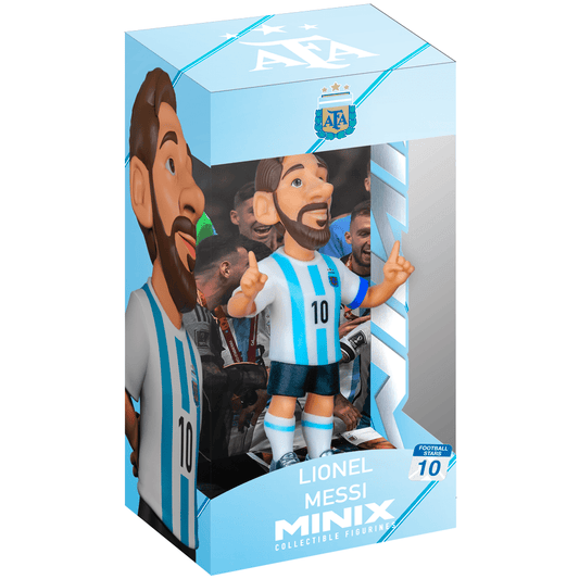 Minix World Cup Collectible Figurine (Argentina) - Lionel Messi 8436605122571 at King Card Canada