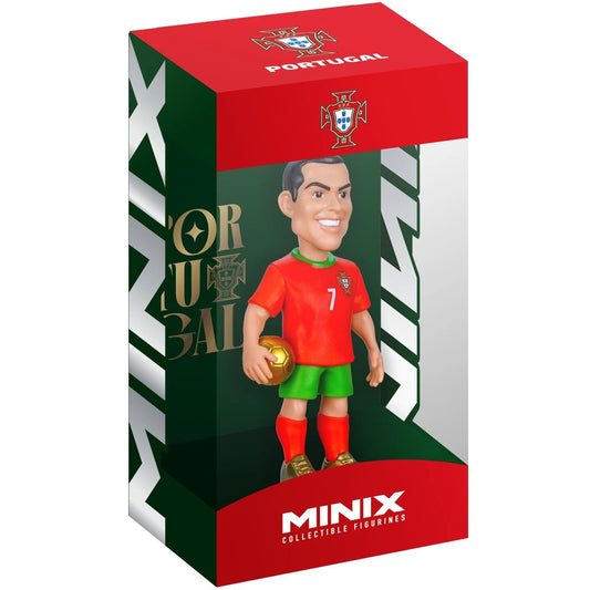 Minix World Cup Collectible Figurine (Portugal) - Christiano Ronaldo 8436605122861 at King Card Canada