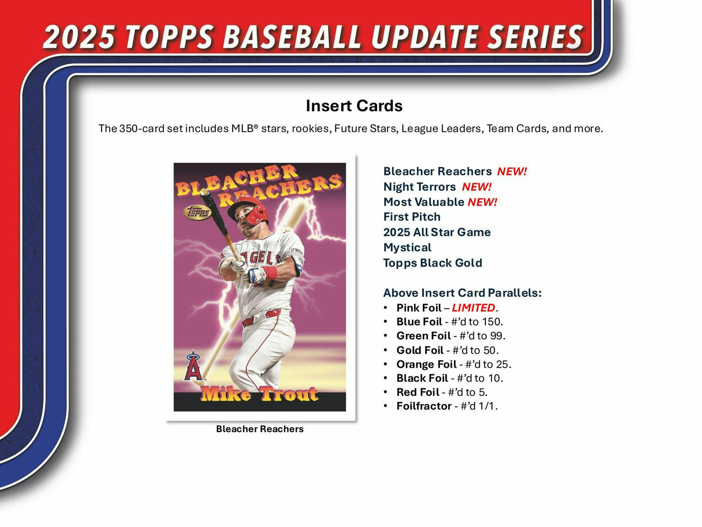 2025 Topps Update Series Baseball Jumbo Value Fat Pack