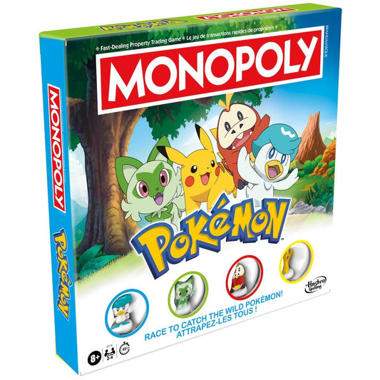 Monopoly Pokemon Edition Board Game (Bilingual) 195166288529 at King Card Canada