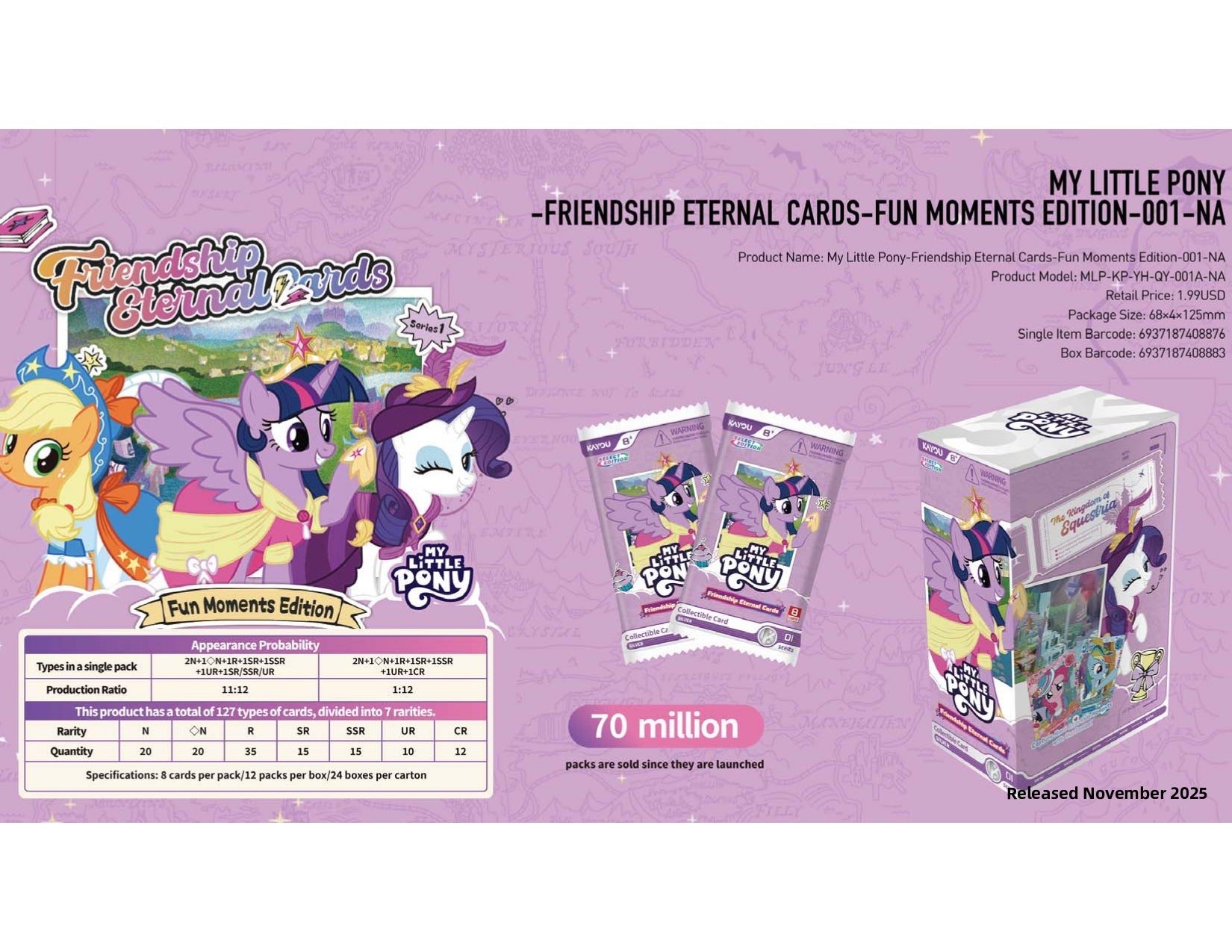My Little Pony Friendship Eternal Cards - Fun Moments Edition 001