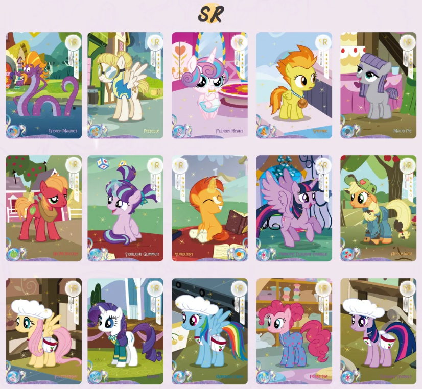 My Little Pony Friendship Eternal Cards - Fun Moments Edition 001 - NA 6937187408883 at King Card Canada