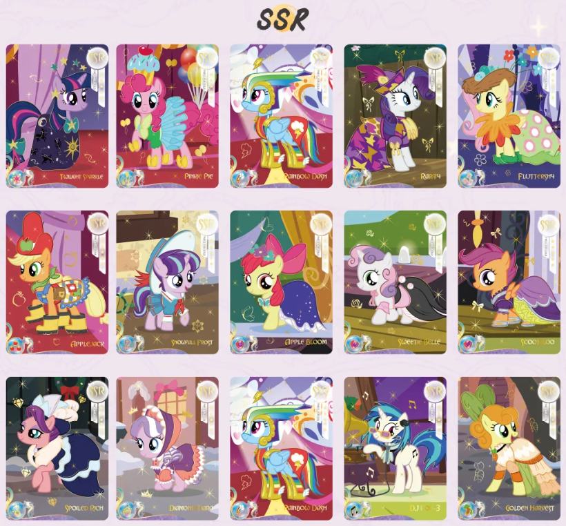 My Little Pony Friendship Eternal Cards - Fun Moments Edition 001 - NA 6937187408883 at King Card Canada