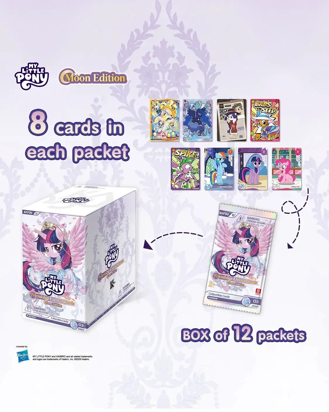 My Little Pony Friendship Eternal Cards - Moon Edition 003A-NA 6937187414709 at King Card Canada