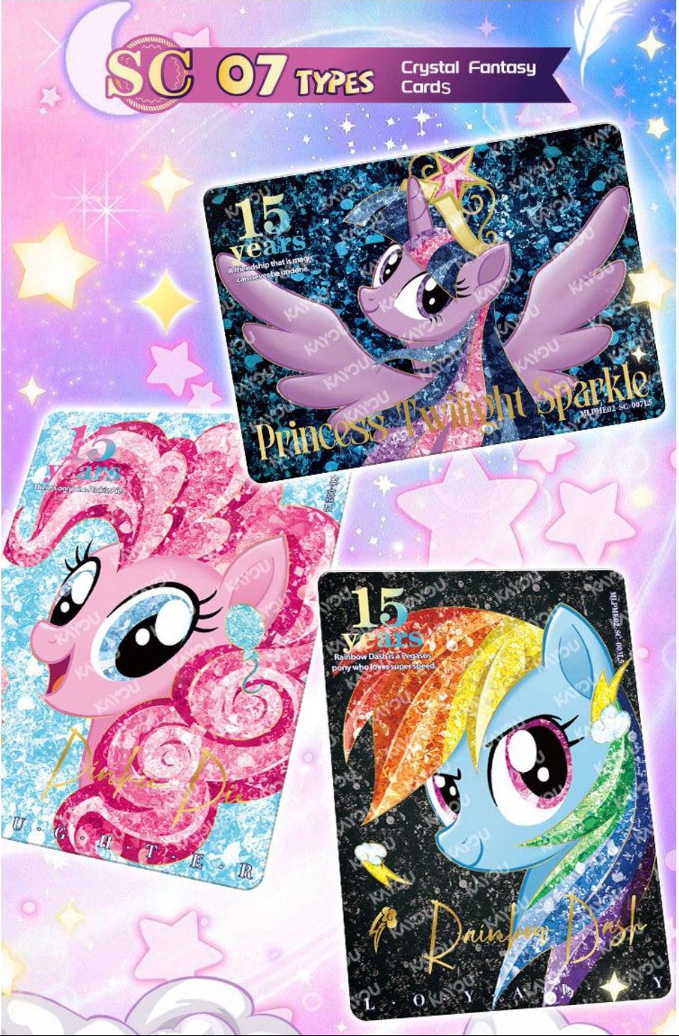 My Little Pony Friendship Eternal Cards Moon Edition 02 Booster Box 6937187409231 at King Card Canada