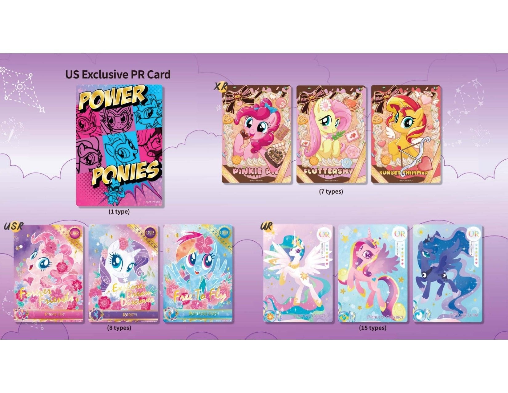 My Little Pony Friendship Eternal Cards - Rainbow Edition 001 - NA 6937187408869 at King Card Canada