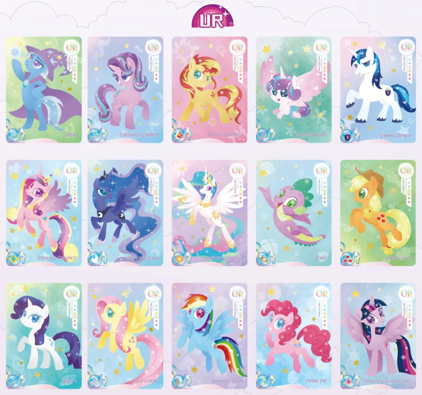 My Little Pony Friendship Eternal Cards - Rainbow Edition 001 - NA 6937187408869 at King Card Canada