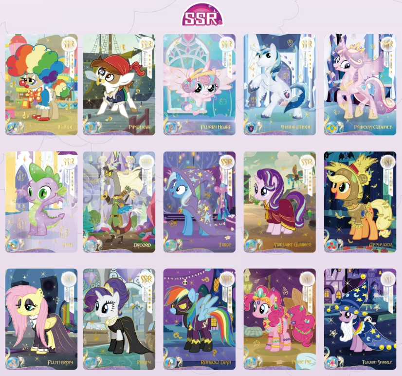 My Little Pony Friendship Eternal Cards - Rainbow Edition 001 - NA 6937187408869 at King Card Canada