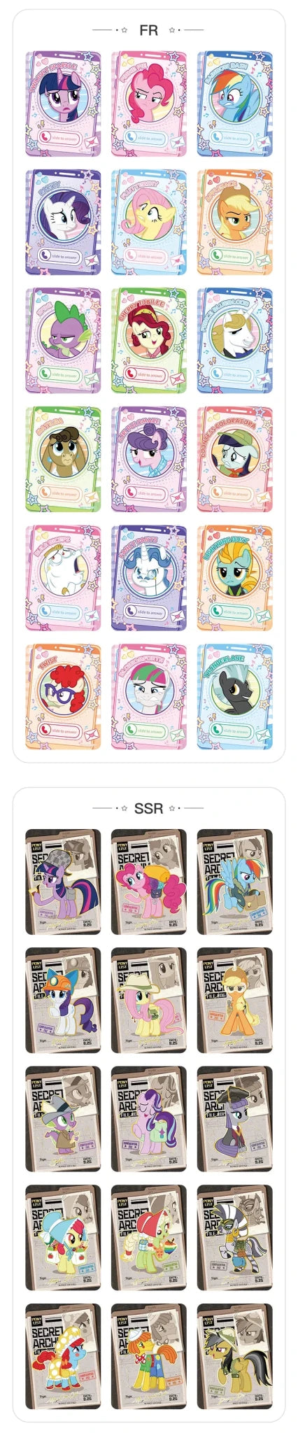 My Little Pony Friendship Eternal Cards - Rainbow Edition 002-NA 6937187414778 at King Card Canada