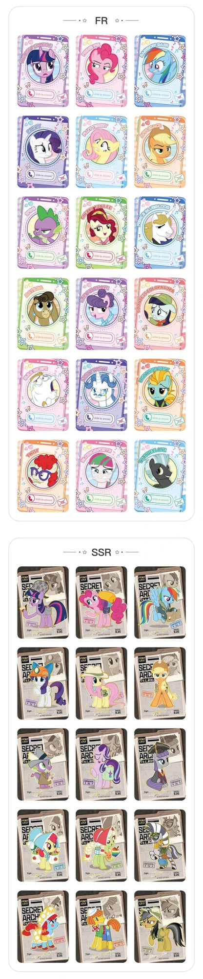 My Little Pony Friendship Eternal Cards - Rainbow Edition 002-NA 6937187414778 at King Card Canada