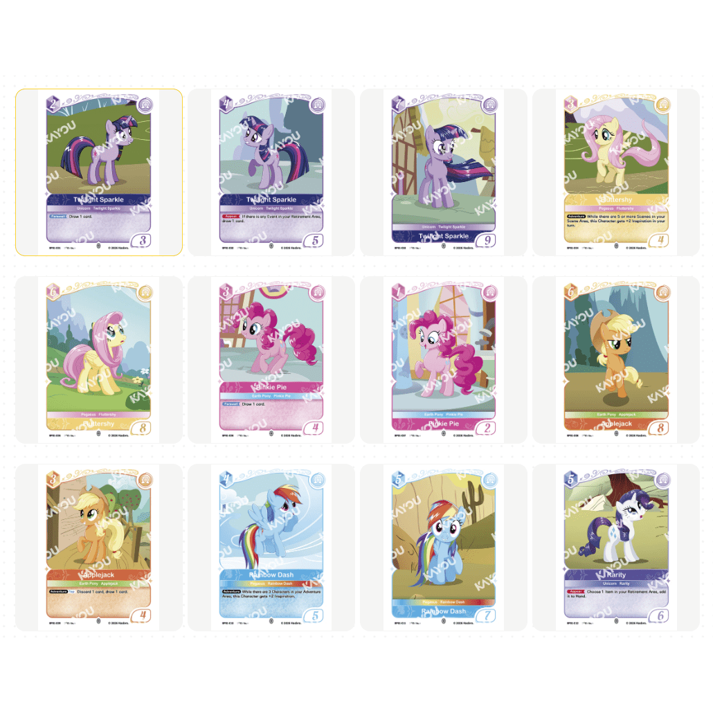 My Little Pony Trading Card Game Booster Box - Fantasy Wonderland 6937187412088 at King Card Canada