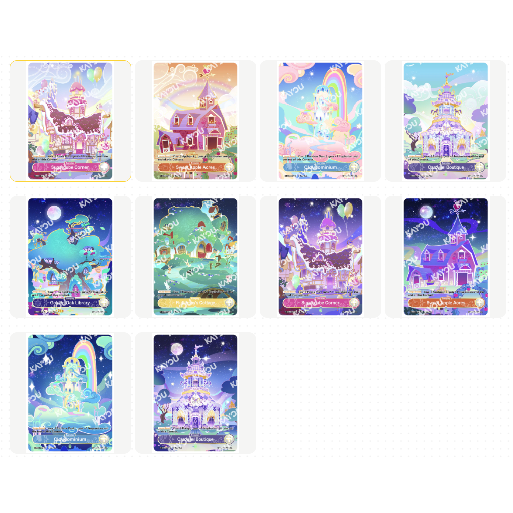 My Little Pony Trading Card Game Booster Box - Fantasy Wonderland 6937187412088 at King Card Canada