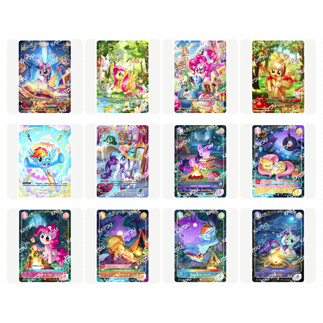 My Little Pony Trading Card Game Booster Box - Fantasy Wonderland 6937187412088 at King Card Canada