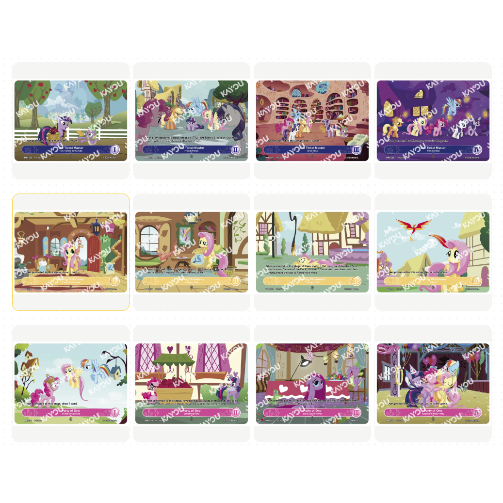 My Little Pony Trading Card Game Booster Box - Fantasy Wonderland 6937187412088 at King Card Canada