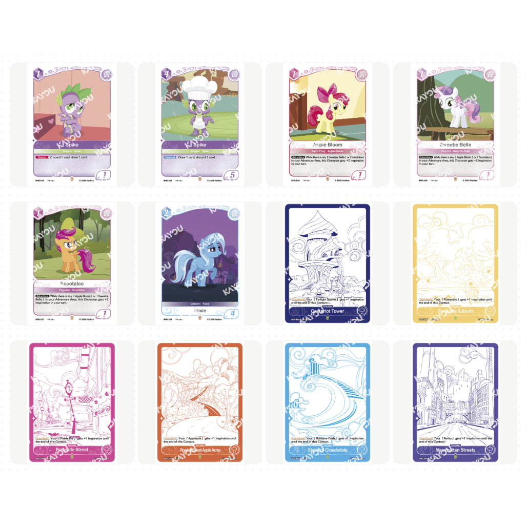 My Little Pony Trading Card Game Booster Box - Fantasy Wonderland 6937187412088 at King Card Canada