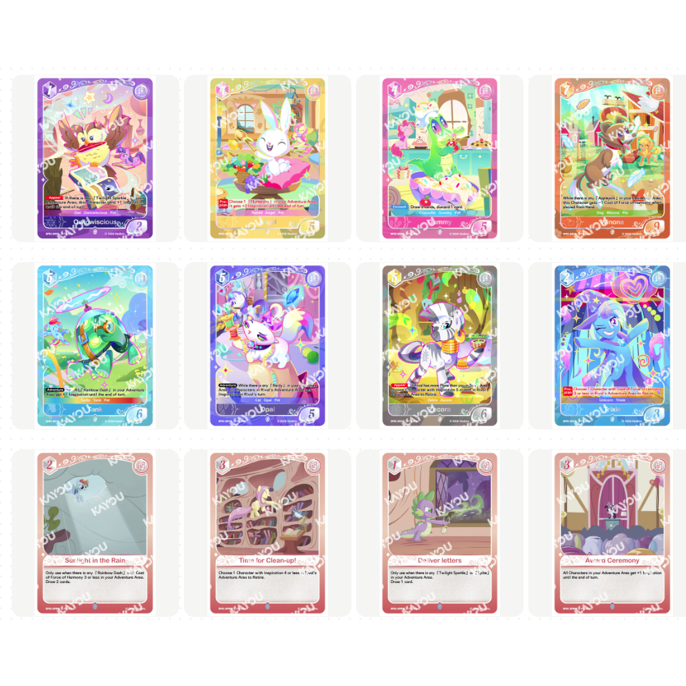 My Little Pony Trading Card Game Booster Box - Fantasy Wonderland 6937187412088 at King Card Canada