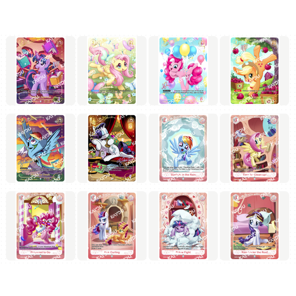 My Little Pony Trading Card Game Booster Box - Fantasy Wonderland 6937187412088 at King Card Canada