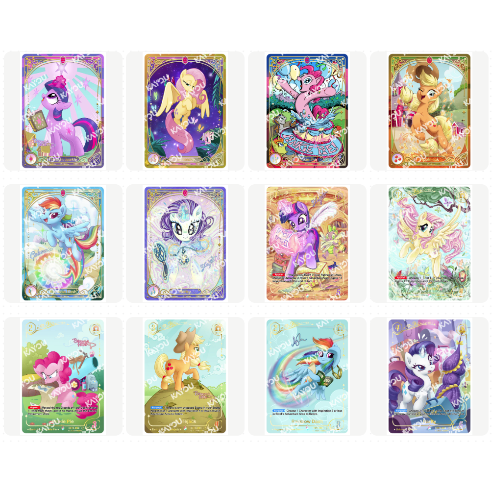 My Little Pony Trading Card Game Booster Box - Fantasy Wonderland 6937187412088 at King Card Canada