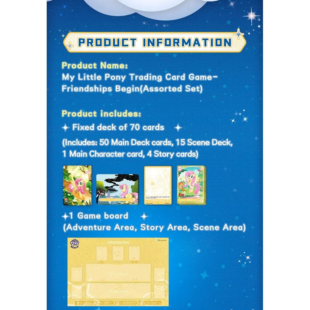 My Little Pony Trading Card Game Friendships Begin Starter Deck 6937187411777 at King Card Canada