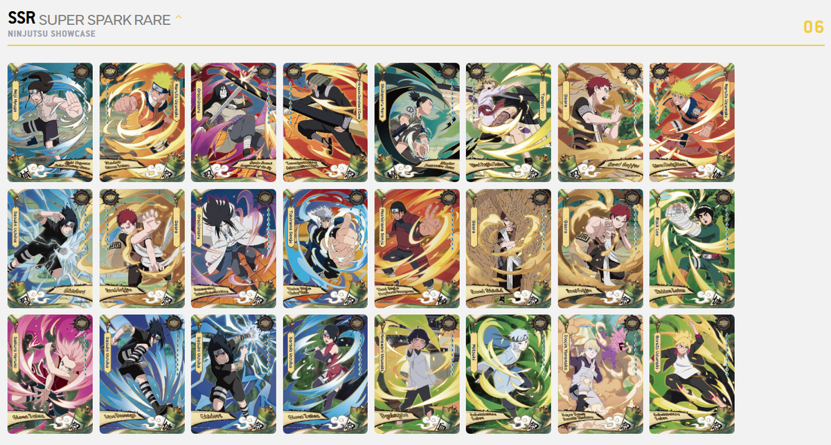 Naruto Smriti Collectible Trading Cards Booster Box - Earth Scroll (Series 1) 6937187409859 at King Card Canada