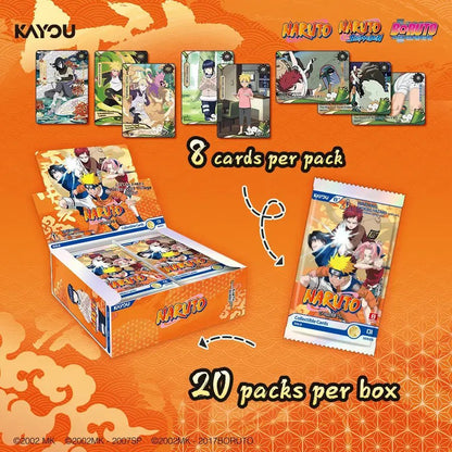 Naruto Smriti Collectible Trading Cards Booster Box - Earth Scroll (Series 1) 6937187409859 at King Card Canada