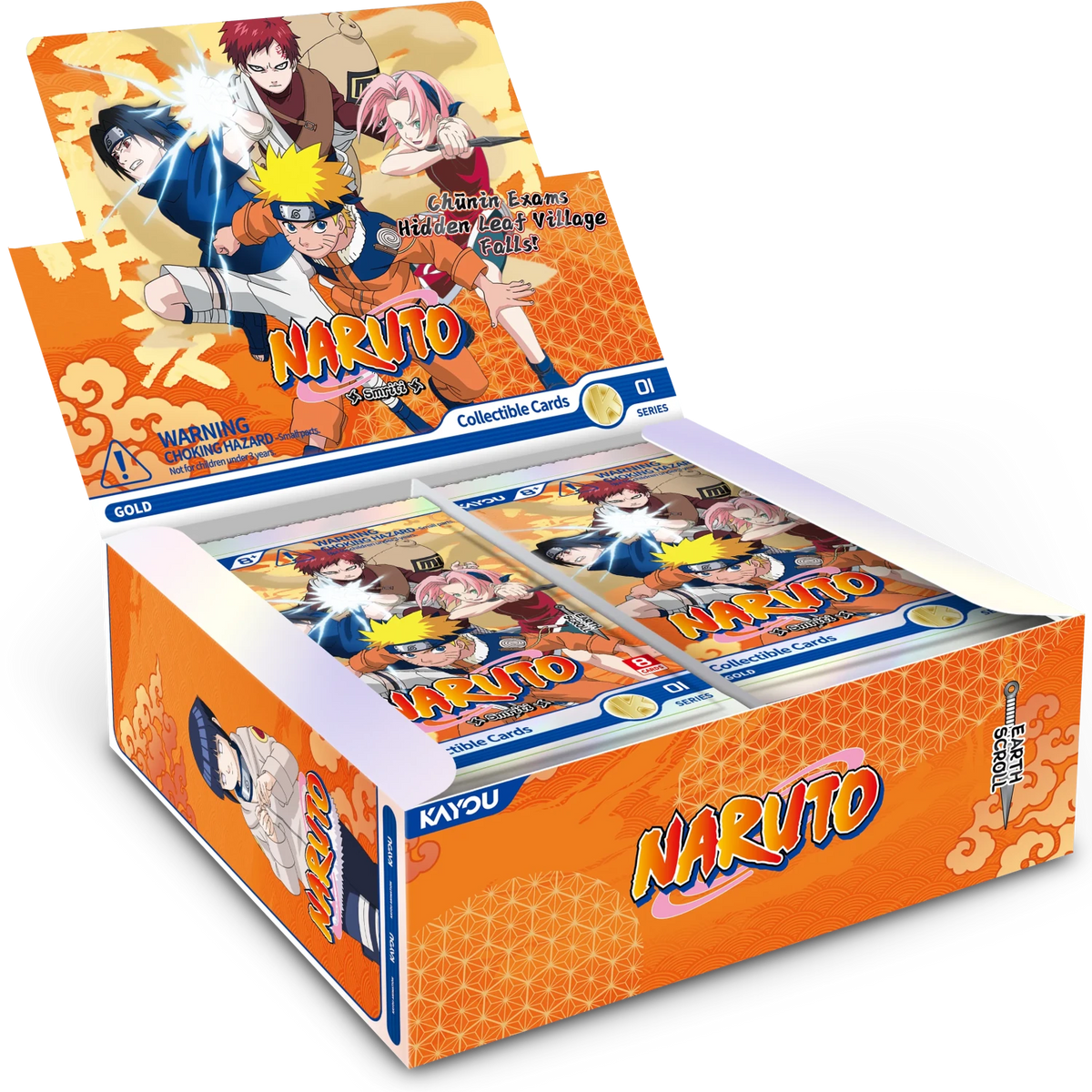 Naruto Smriti Collectible Trading Cards Booster Box - Earth Scroll (Series 1) at King Card Canada