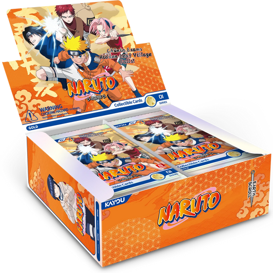 Naruto Smriti Collectible Trading Cards Booster Box - Earth Scroll (Series 1) at King Card Canada
