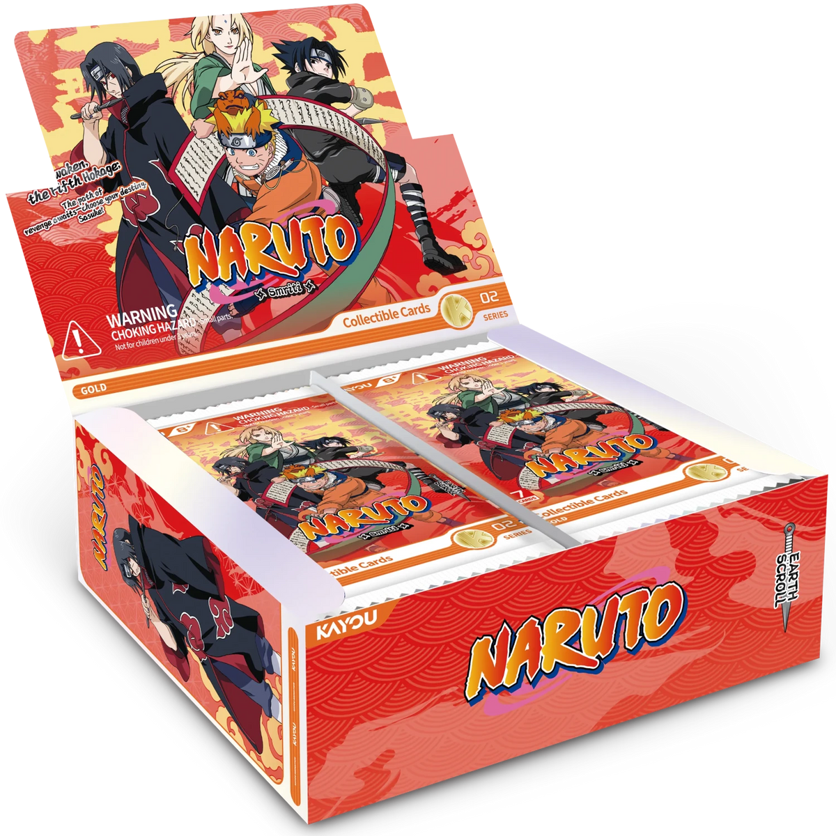 Naruto Smriti Collectible Trading Cards Booster Box - Earth Scroll (Series 2) at King Card Canada