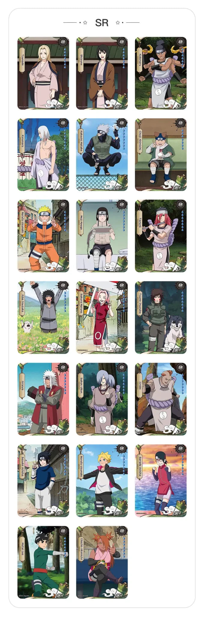 Naruto Smriti Collectible Trading Cards Booster Box - Earth Scroll (Series 2) 6937187415829 at King Card Canada