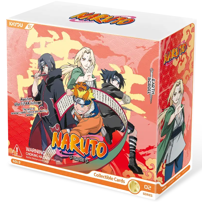 Naruto Smriti Collectible Trading Cards Booster Box - Earth Scroll (Series 2) 6937187415829 at King Card Canada