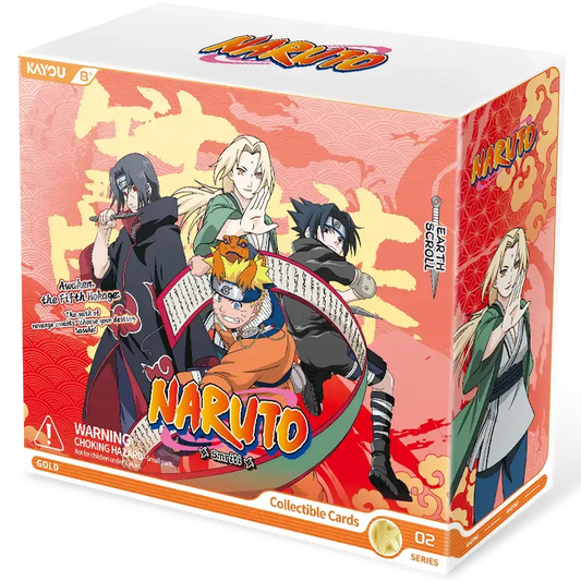 Naruto Smriti Collectible Trading Cards Booster Box - Earth Scroll (Series 2) 6937187415829 at King Card Canada