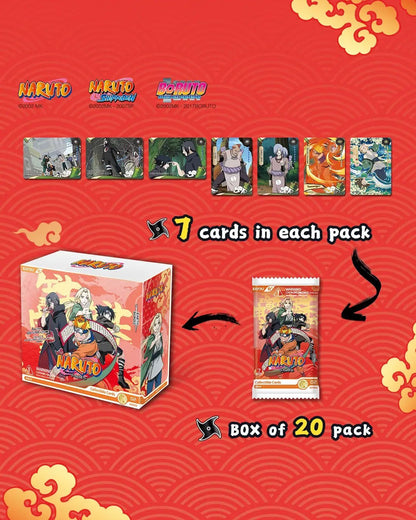 Naruto Smriti Collectible Trading Cards Booster Box - Earth Scroll (Series 2) 6937187415829 at King Card Canada