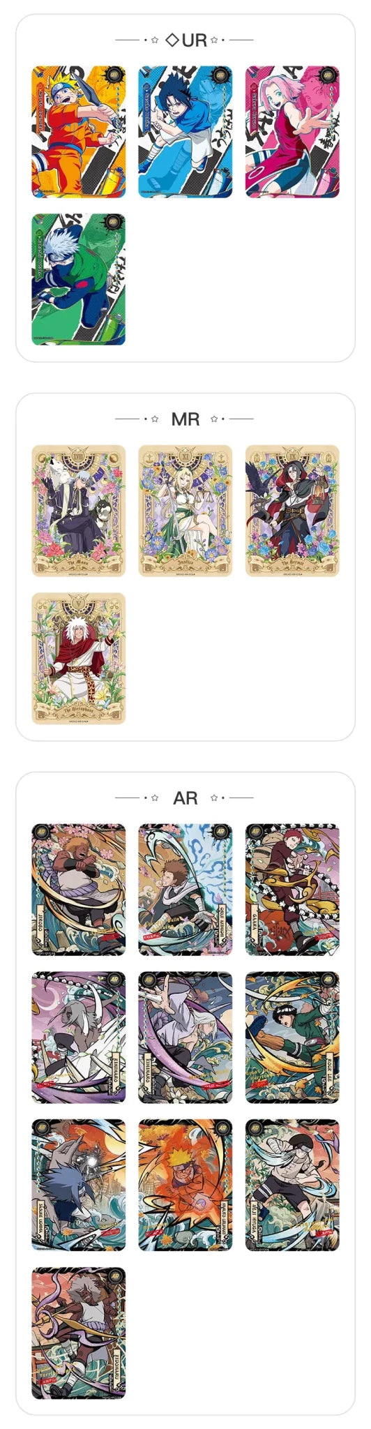 Naruto Smriti Collectible Trading Cards Booster Box - Earth Scroll (Series 2) 6937187415829 at King Card Canada